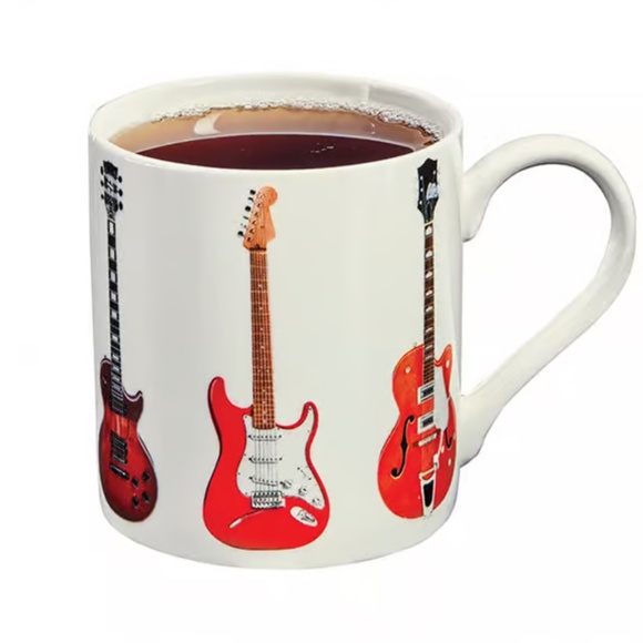 *NIB* Electric Guitar Fine China Mug - Picture 1 of 11